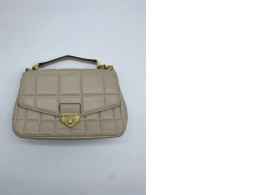 Beige women's handbag