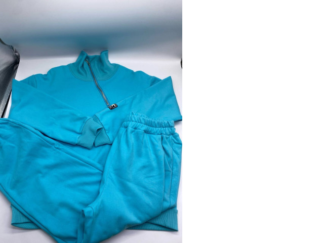 Bright blue sport suit Bright blue sport suit