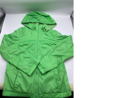 Green waterproof jacket