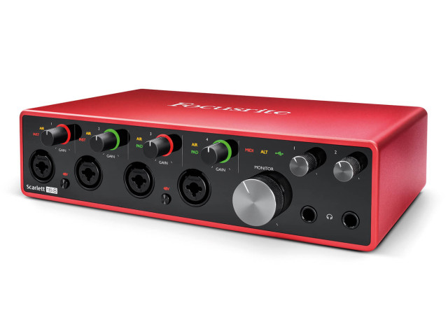 Focusrite Scarlett Solo Studio Pack Gen 3 Audio Interface Focusrite Scarlett Solo Studio Pack Gen 3 Audio Interface