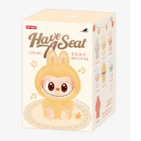 Set of 4 POP ​​MART Labubu The Monsters - Have a Seat Vinyl Plush Blind Box Authentic