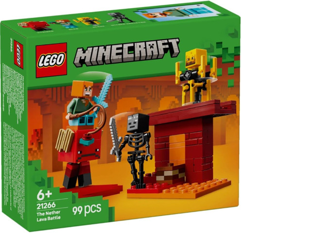 LEGO Minecraft set Battle of Lava at Nether LEGO Minecraft set Battle of Lava at Nether