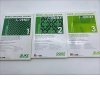 Set of 3 DUKE LANGUAGE SCHOOL BOOKS