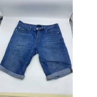 Denim men's shorts