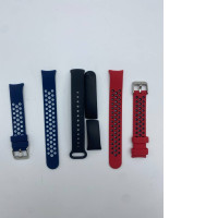 Set of rubber watch straps