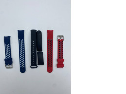 Set of rubber watch straps