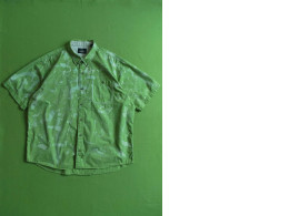Green shortsleeved men's shirt