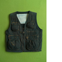 Black men's vest