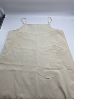 Beige women's evening dress