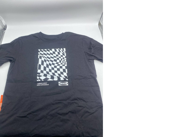 Black t-shirt with pattern size M Black t-shirt with pattern size M