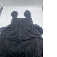 Black long girl's dress