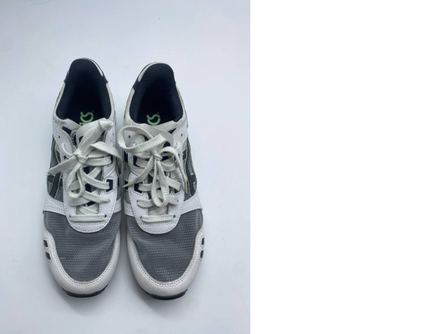 White grey secondhand sneakers White grey secondhand sneakers