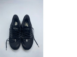Black secondhand running shoes