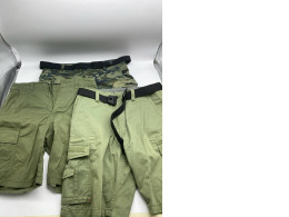 Set of 3 green secondhand shorts