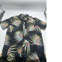 Black shortsleeved shirt with print Black shortsleeved shirt with print