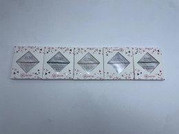 SET №3 OF 5 BEAD BRACELETS	