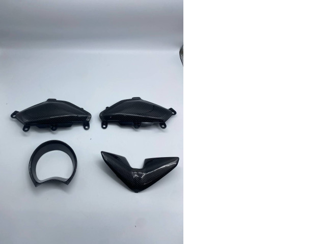 Set of carbon inserts for motorcycle YAMAHA NMAX Set of carbon inserts for motorcycle YAMAHA NMAX