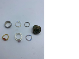 Set of souvenir rings