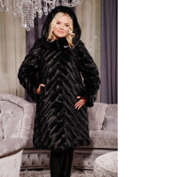 Faux fur coat, not new Faux fur coat, not new