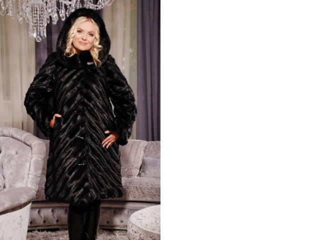 Faux fur coat, not new Faux fur coat, not new