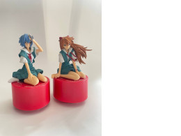 Neon Genesis Evangelion Ayanami & Asuka Music Box Figure Set of 2