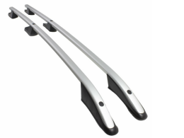 FIT FOR MITSUBISHI TRITON L200 SILVER GRAY ROOF RAILS SIDE BARS