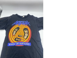 ANTHRAX short sleeve round neck band t-shirt 