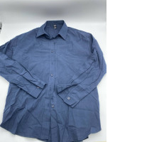 Men's blue long-sleeved shirt Men's blue long-sleeved shirt
