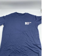 Men's blue round neck t-shirt 