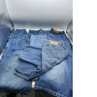 Set of 8 Men's three-quarter jeans 