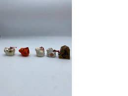 Set of 5 Animal-shaped hanging decorations for the front of the house  