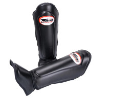 Twins SGL10 Black Double Padded Shin Guards