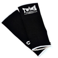 Set of 3 Twins AG1 Black Muay Thai Ankle Supports