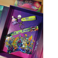 EDC Thailand Gift Set (1 Keychain, 1 ID Necklace, and 3 EDC festival Printed Stickers)
