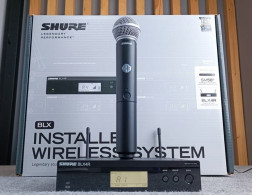 USED SHURE BLX24RTH/SM58-Q12 wireless microphone, wireless microphone, single microphone, frequency 748-758 MHz BLX 24 RTH