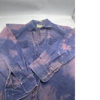 Dark purple denim men's shirt Dark purple denim men's shirt