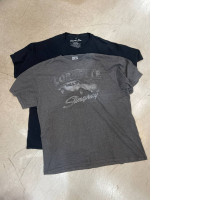 Set of 2 dark t-shirt with car print Set of 2 dark t-shirt with car print