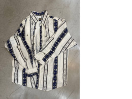 White-black men's shirt size L White-black men's shirt size L