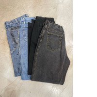 Set of secondhand denim pants