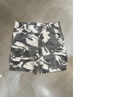 Grey and white shorts