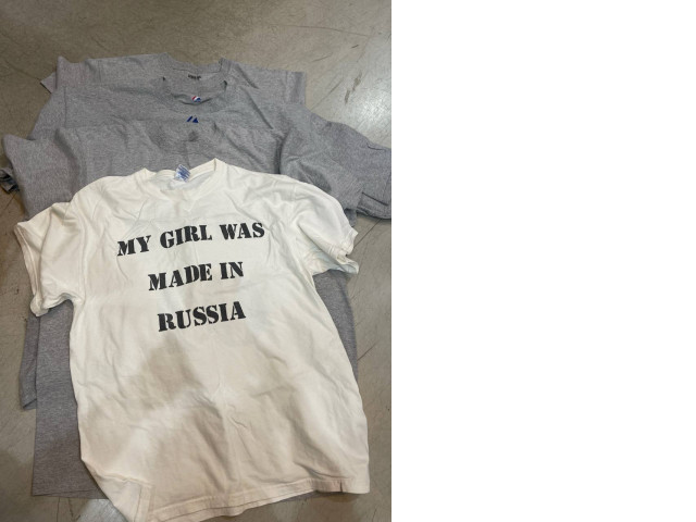 Set of men's t-shirt with print Set of men's t-shirt with print