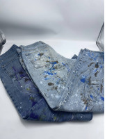 Set of 2 secondhand painted jeans
