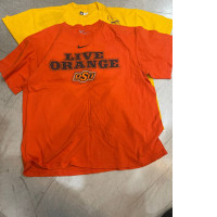 Set of orange t-shirt