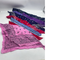 Set of secondhand bandanas