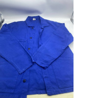 Bright blue working shirt