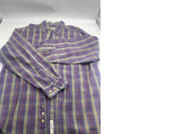 Brown-purple checkered shirt Brown-purple checkered shirt