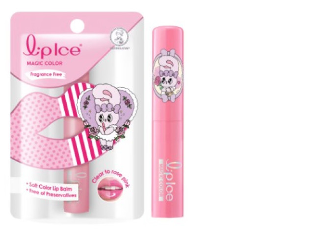 Lipice Magic Color Rose Pink Fragrance Free 2 G. Lipice Magic Color Rose Pink Fragrance Free 2 G.