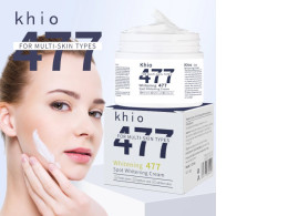 Khio 477 Spot Whitening Cream Removes Dark Spots Chloasma Age Spots Lighten Melanin Brightens Skin Tone 50g Khio 477 Spot Whitening Cream Removes Dark Spots Chloasma Age Spots Lighten Melanin Brightens Skin Tone 50g