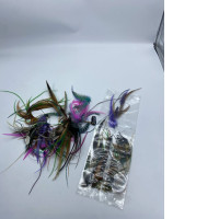 Big Set Women's feather earrings Big Set Women's feather earrings