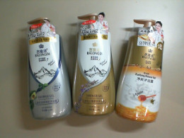 Set of 3 shower gels different scents, Korea Balongdi